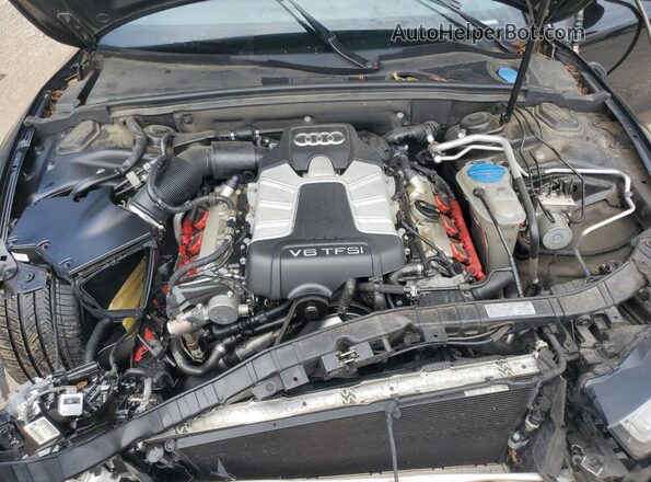 WAUC4AFR3GA013985 2016 AUDI S5 Black Widok wnętrza z tyłu