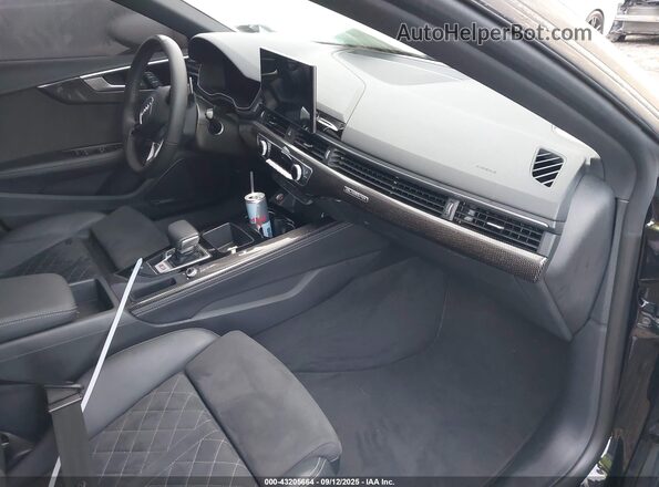 WAUC4CF53RA122314 2024 AUDI S5 Black Widok wnętrza z przodu