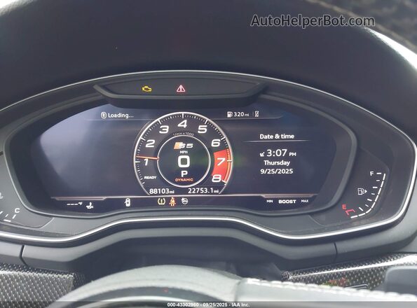 WAUC4CF58JA034086 2018 AUDI S5 Черный Вид задних сидений