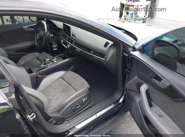 WAUC4CF58JA034086 2018 AUDI S5 Черный Вид салона спереди