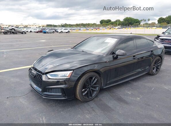 WAUC4CF58JA034086 2018 AUDI S5 Черный Передняя левая четверть