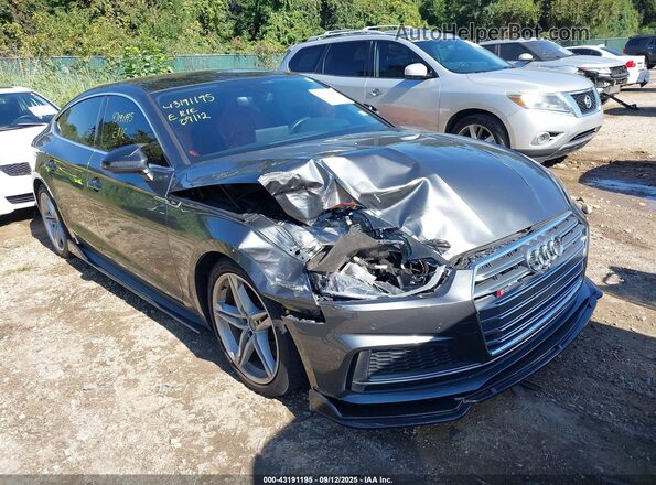 WAUC4CF59JA032007 2018 AUDI S5 Gray Դիմացի տեսք