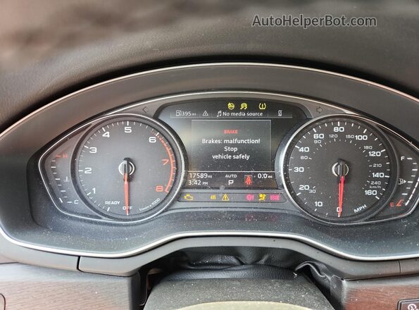 WAUDAAF46RN000774 2024 AUDI OTHER Gray ხელსაწყოთა პანელის ხედი