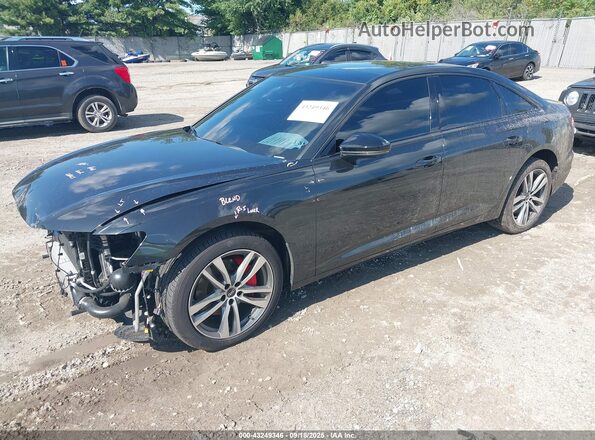 WAUE3AF21MN054358 2021 AUDI OTHER Black Առջևի ձախ երեք քառորդ տեսարան