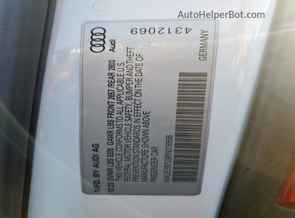 WAUE3BF29RN018558 2024 AUDI OTHER Белый 