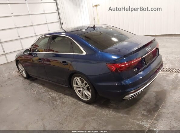 WAUEAAF42NN004254 2022 AUDI OTHER Blue Tył lewy