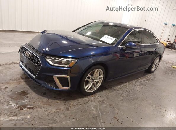 WAUEAAF42NN004254 2022 AUDI OTHER Blue Przód lewy