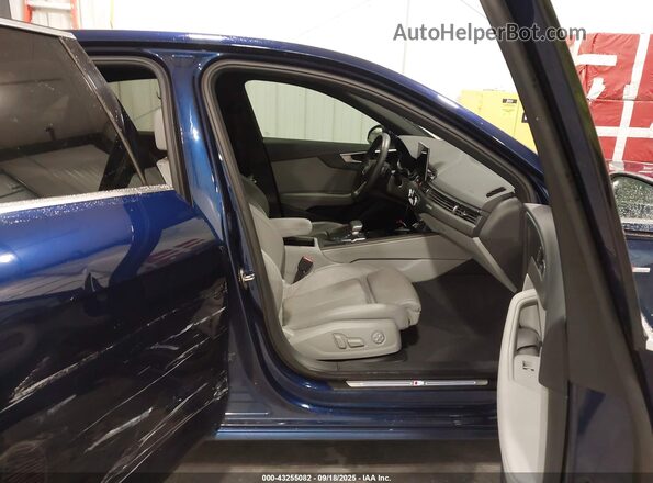WAUEAAF42NN004254 2022 AUDI OTHER Blue Widok wnętrza z przodu