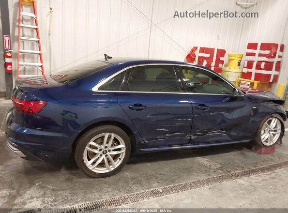 WAUEAAF42NN004254 2022 AUDI OTHER Blue Widok wnętrza z tyłu