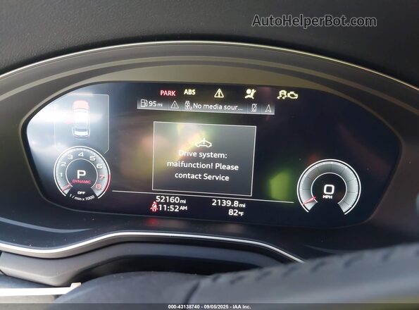 WAUENAF40LA064669 2020 AUDI OTHER Gray Вид задніх сидінь