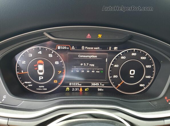 WAUENCF59JA094934 2018 AUDI OTHER Белый 
