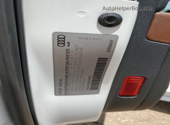 WAUENCF59JA094934 2018 AUDI OTHER Белый 
