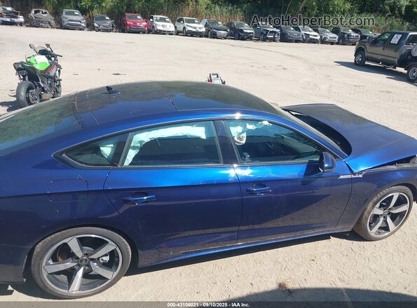 WAUFACF56SA018797 2025 AUDI OTHER Blue Սալոնի 360 աստիճան տեսք