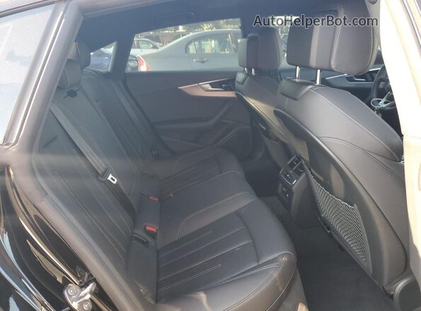 WAUFACF5XPA033102 2023 AUDI OTHER Black Vista de los asientos traseros
