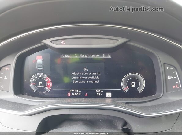 WAUFFAF29LN038726 2020 AUDI S6 Black Vista de los asientos traseros