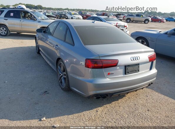 WAUFFAFC2HN053794 2017 AUDI S6 Silver Tył lewy