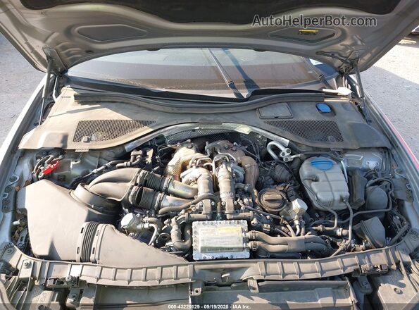WAUFFAFC2HN053794 2017 AUDI S6 Silver Widok z tyłu