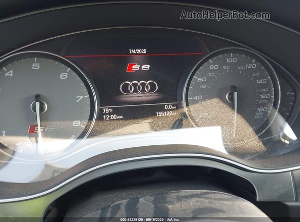 WAUFFAFC2HN053794 2017 AUDI S6 Silver Widok tylnych siedzeń