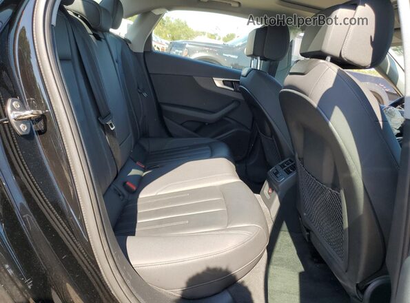 WAUGMAF48LA046139 2020 AUDI OTHER Black Widok tylnych siedzeń