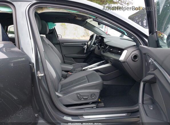 WAUGUDGY3NA016732 2022 AUDI OTHER Gray Widok wnętrza z przodu