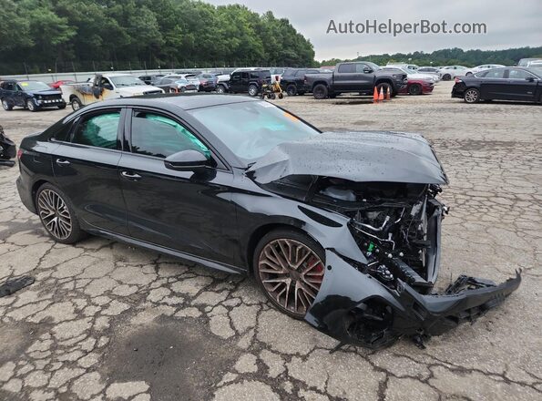 WAUH5DGY5SA032136 2025 AUDI S3 Черный Передняя правая четверть
