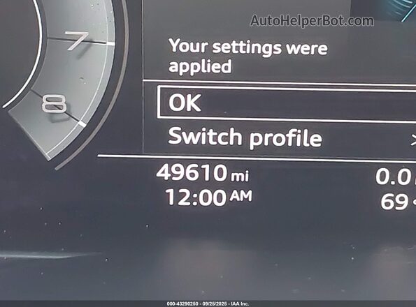 WAUL2AF23KN021868 2019 AUDI OTHER Белый 