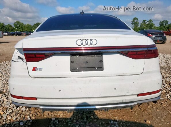 WAULSAF80PN003209 2023 AUDI S8 White უკანა ხედი