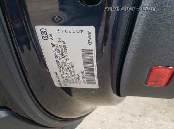 WAUR2BF25PN019952 2023 AUDI OTHER Black ძრავის განყოფილების ხედი