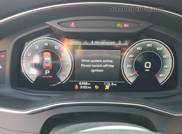 WAUT2BF24PN072972 2023 AUDI OTHER White Instrument cluster view
