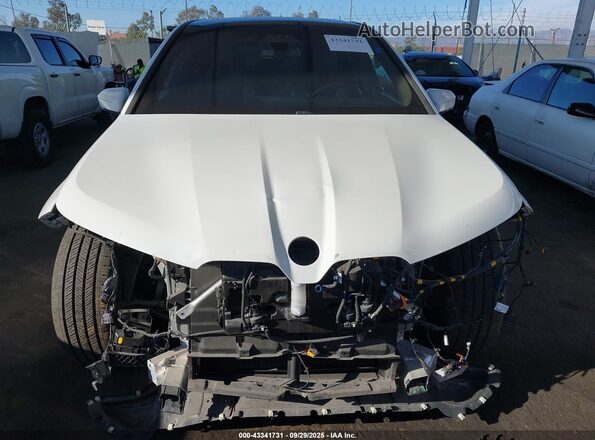 WB523CF01PCM48437 2023 BMW IX White Vista interior trasera