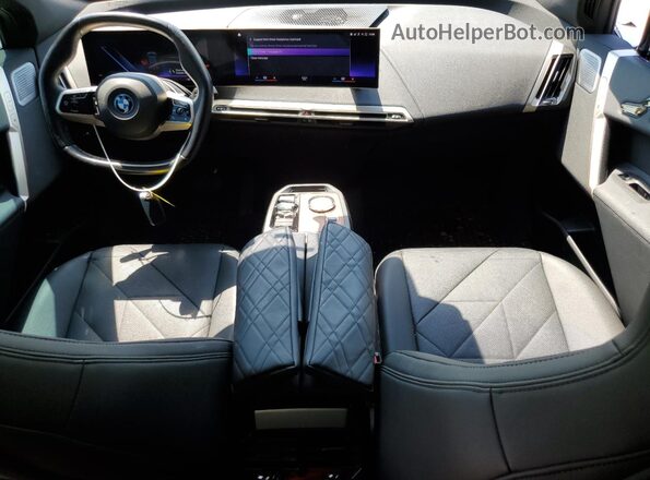 WB523CF02NCK62693 2022 BMW IX Black Вид панелі приладів