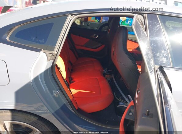 WBA13AL00L7F55233 2020 BMW M2 Gray VIN კოდის სტიკერის ხედი