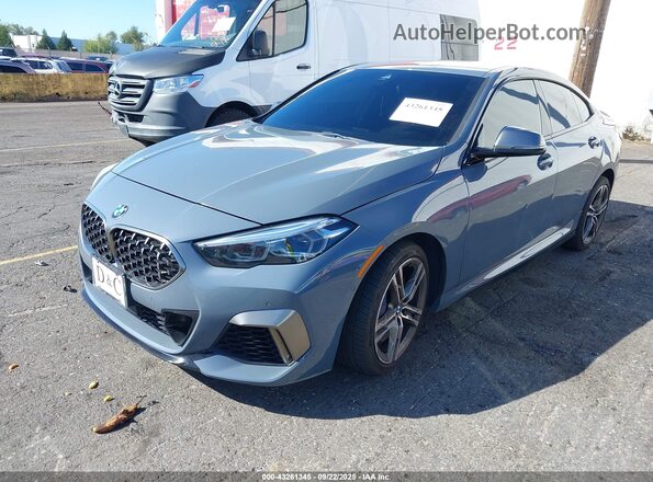 WBA13AL00L7F55233 2020 BMW M2 Gray წინა მარცხენა ხედი სამი მეოთხედიდან