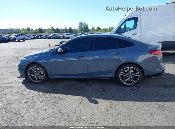 WBA13AL00L7F55233 2020 BMW M2 Gray უკანა სალონის ხედი