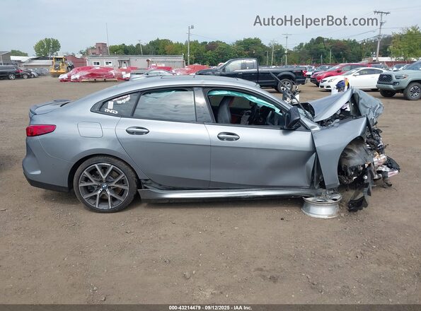 WBA13AL05N7J87227 2022 BMW M2 Gray Widok wnętrza z tyłu