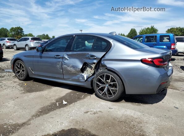 WBA13BK00MCF41686 2021 BMW M5 Gray Trasero izquierdo