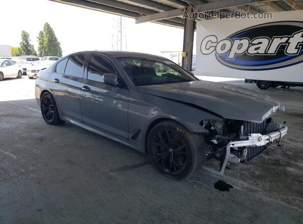 WBA13BK03NCJ19801 2022 BMW M5 Gray 