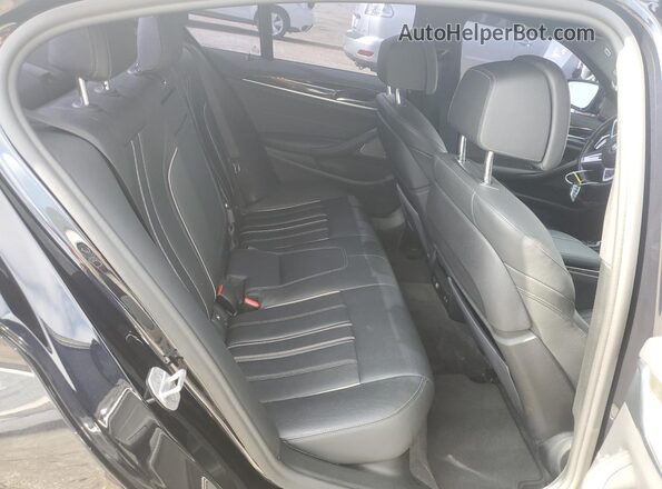 WBA13BK05MCF75185 2021 BMW M5 Black Vista de los asientos traseros