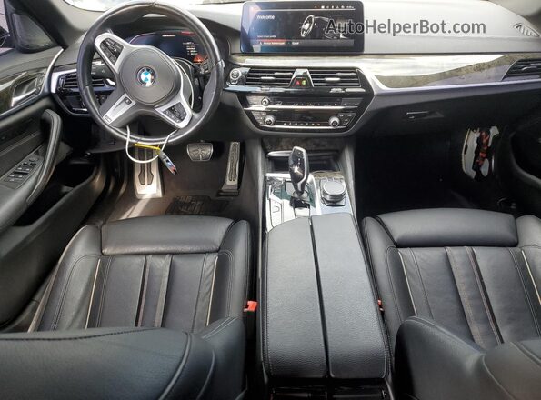 WBA13BK05MCF75185 2021 BMW M5 Black Vista del salpicadero