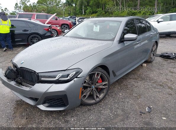 WBA13BK09PCL46381 2023 BMW M5 Серый Передняя левая четверть