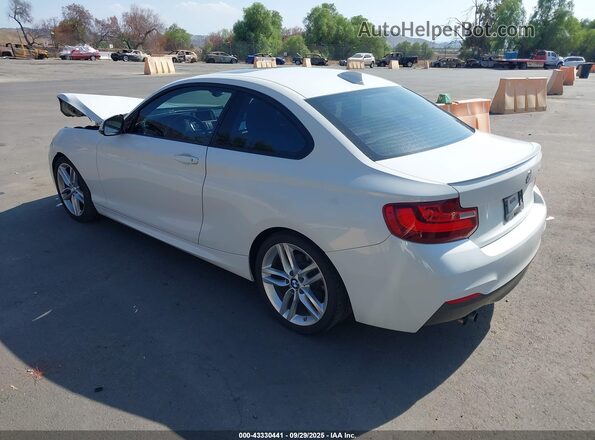 WBA1F9C57GV544505 2016 BMW 2 SERIES White Задня ліва чверть