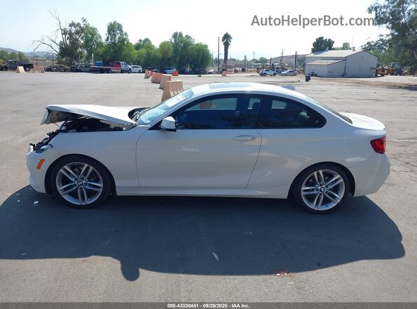 WBA1F9C57GV544505 2016 BMW 2 SERIES White Панорамний вид салону 360°