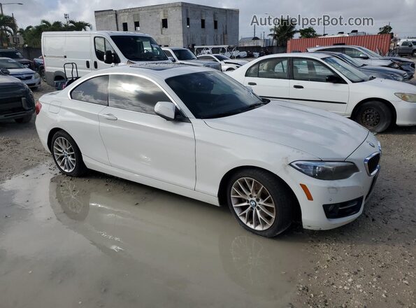 WBA1G9C55GV726359 2016 BMW 2 SERIES Белый Передняя правая четверть