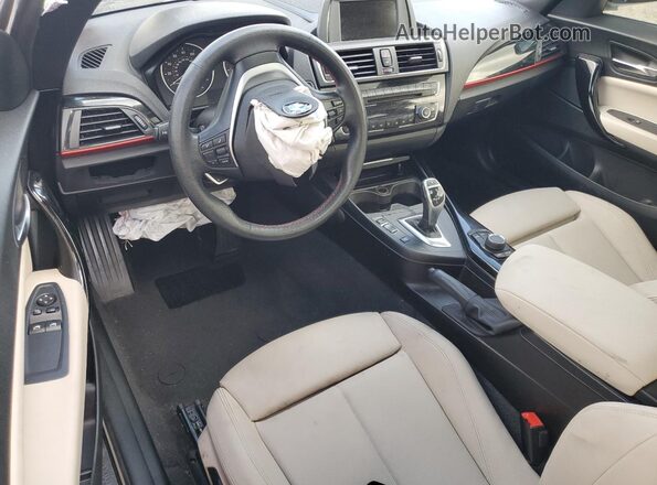 WBA1G9C55GV726359 2016 BMW 2 SERIES Белый Вид панели приборов