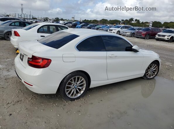 WBA1G9C55GV726359 2016 BMW 2 SERIES Белый Задняя правая четверть