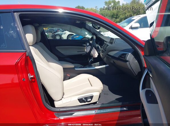 WBA1J7C56GV359641 2016 BMW M2 Красный Вид салона спереди