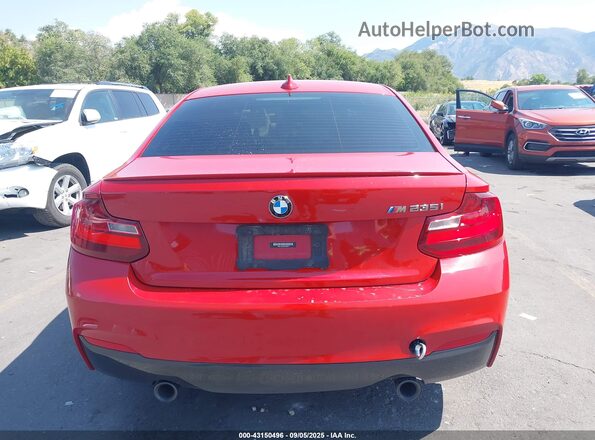 WBA1J7C56GV359641 2016 BMW M2 Красный 