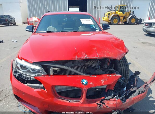 WBA1J7C56GV359641 2016 BMW M2 Красный Вид щитка приборов
