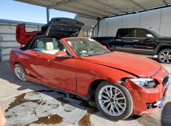 WBA1K9C56GV322033 2016 BMW 2 SERIES Red Front right