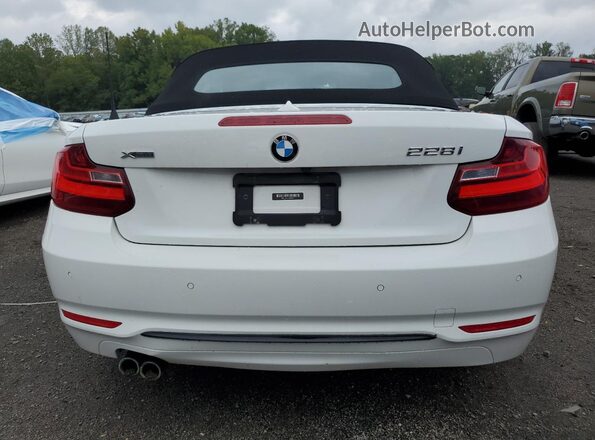 WBA1L9C51GV324317 2016 BMW 2 SERIES White Հետևի տեսք